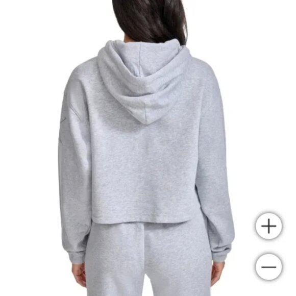 NWT Calvin Klein Jeans Ladies' Cropped Soft Active Hoodie size XXL - Picture 2 of 7